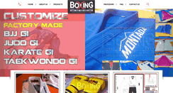 Desktop Screenshot of boxingcrafts.com